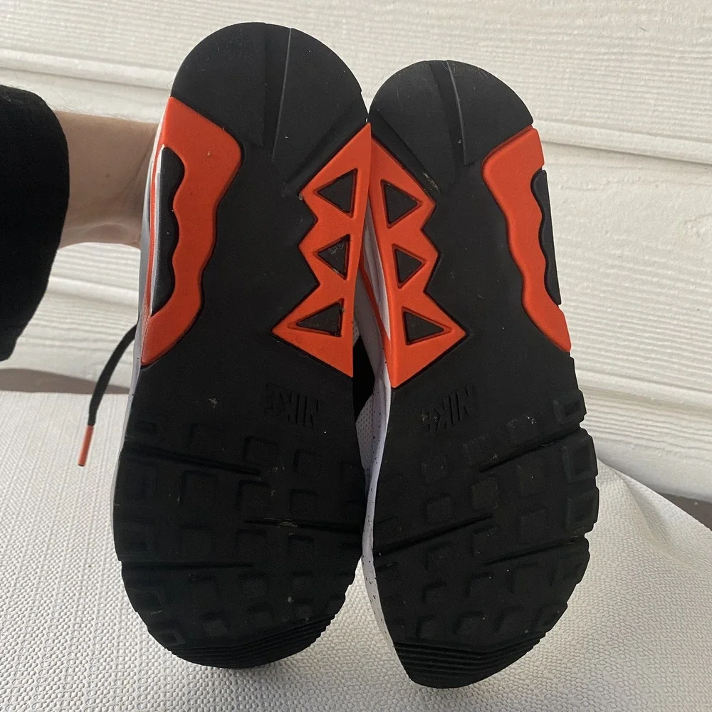 Nike Air Structure CW1646-005 GS‎ 6.5Y 6.5 Mens Orange White Teal Black Grey EUC